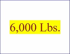 6000 Lbs